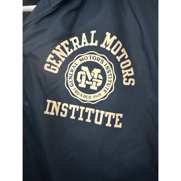 Vtg Champion General Motors Institute windbreaker Jacket Flint Michigan - Picture 8 of 13